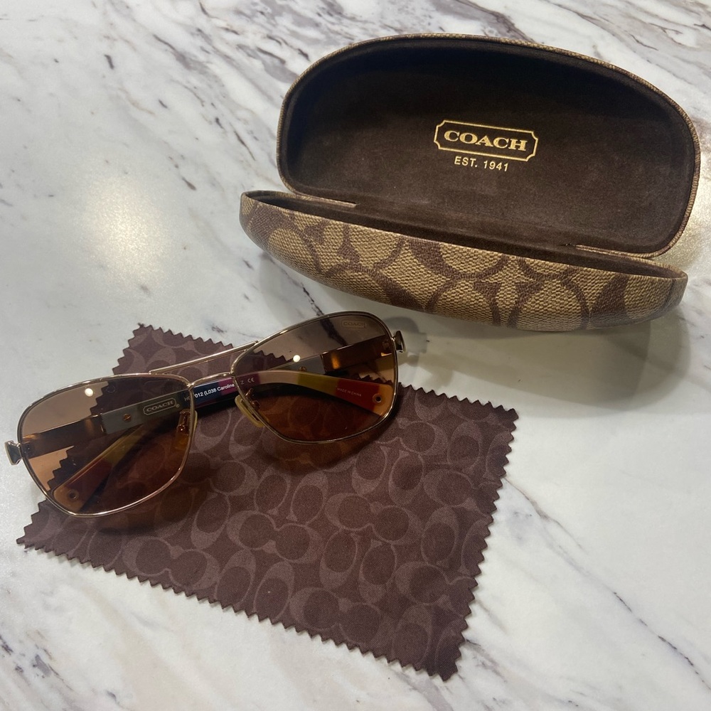 Womens coach sunglasses